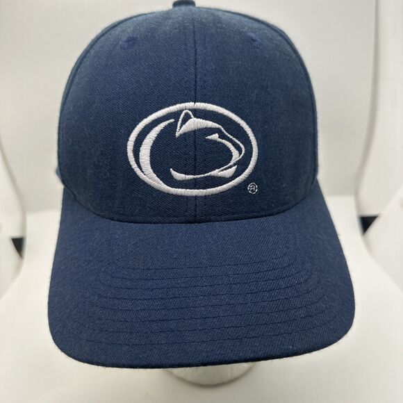 Nike Other - VTG Penn State Ball Cap With Nittany Lion Logo Made by Nike Strap Back Navy Hat